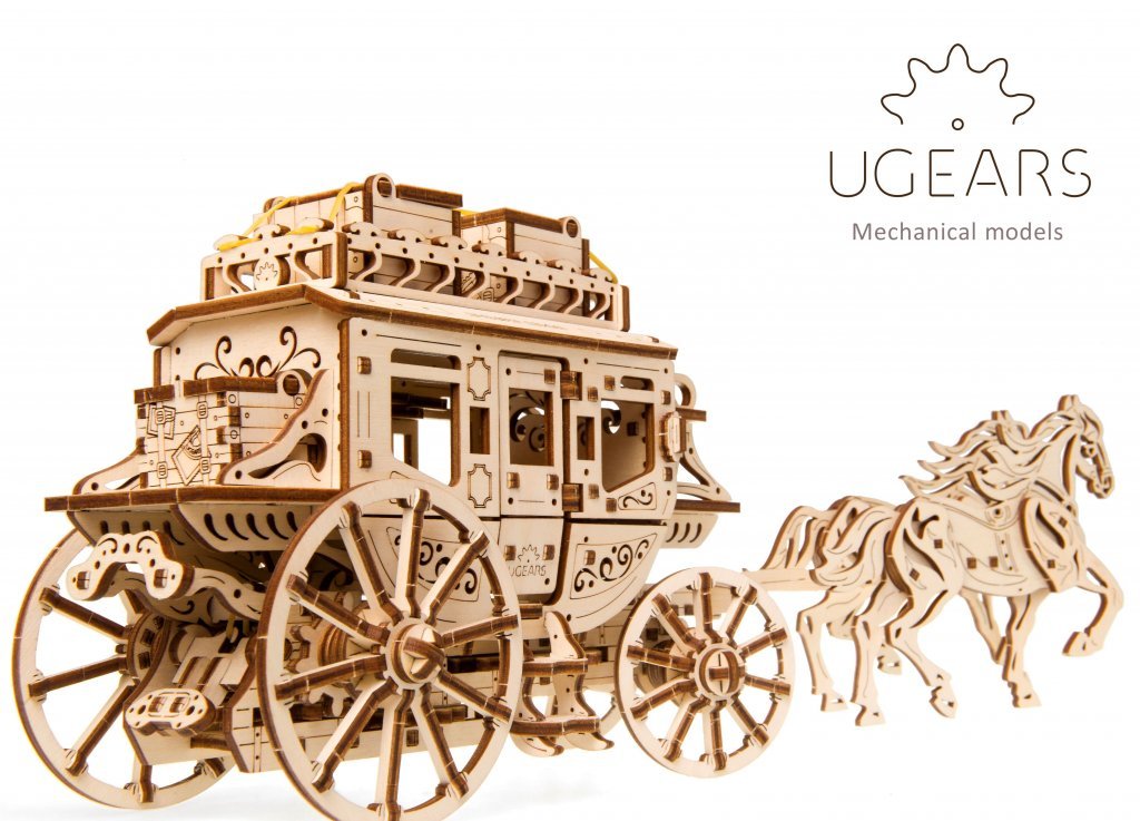 UGEARS STAGECOACH