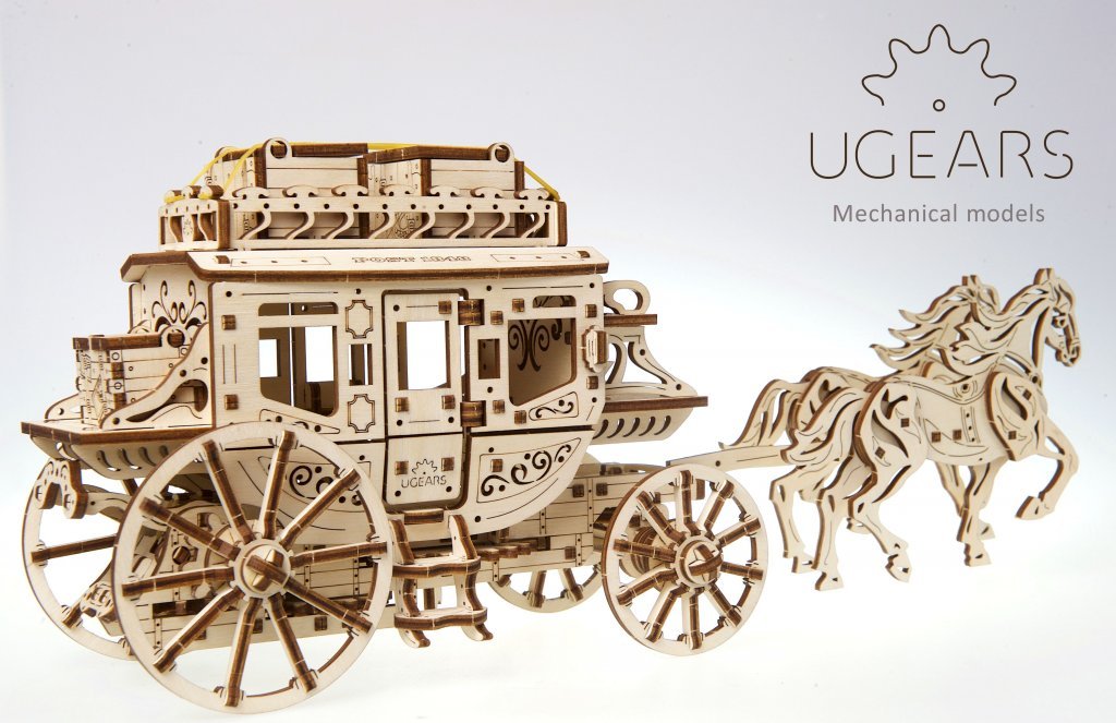 UGEARS STAGECOACH