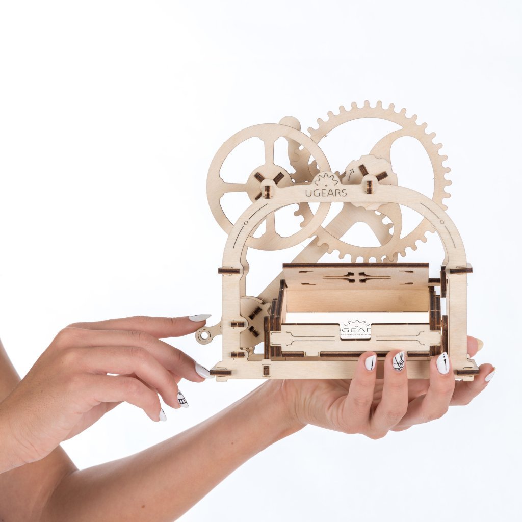 UGEARS BUSINESS CARD HOLDER