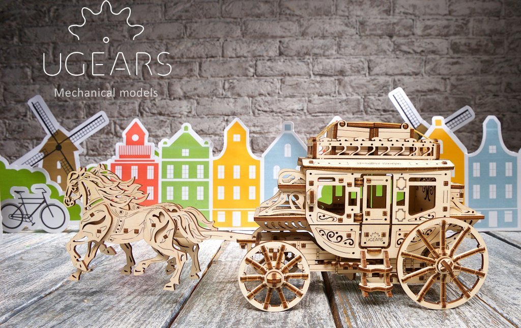 UGEARS STAGECOACH