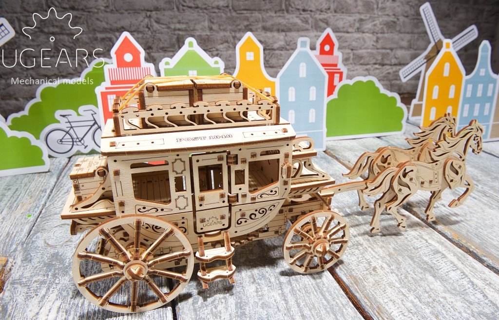 UGEARS STAGECOACH