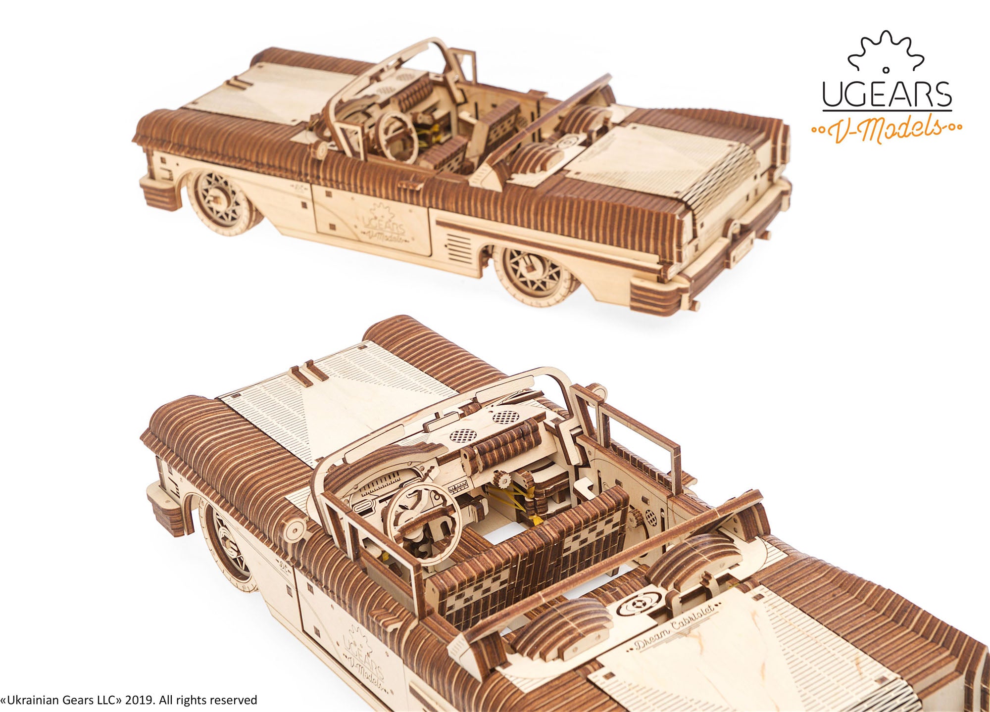 UGEARS DREAM CABRIOLET VM-05