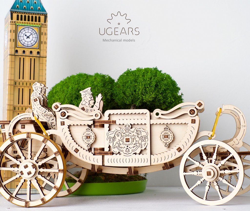 UGEARS ROYAL CARRIAGE