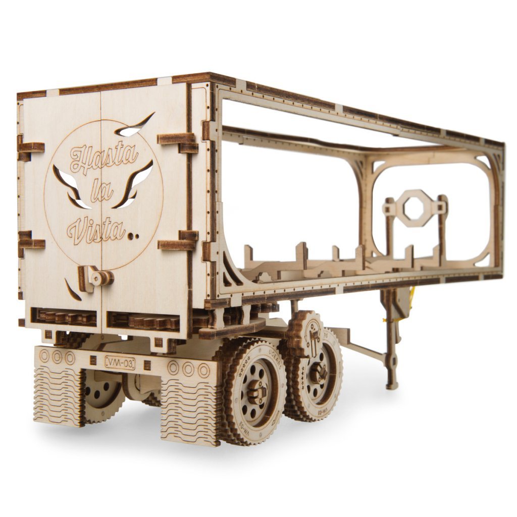 UGEARS HEAVY BOY TRUCK VM-03 TRAILER