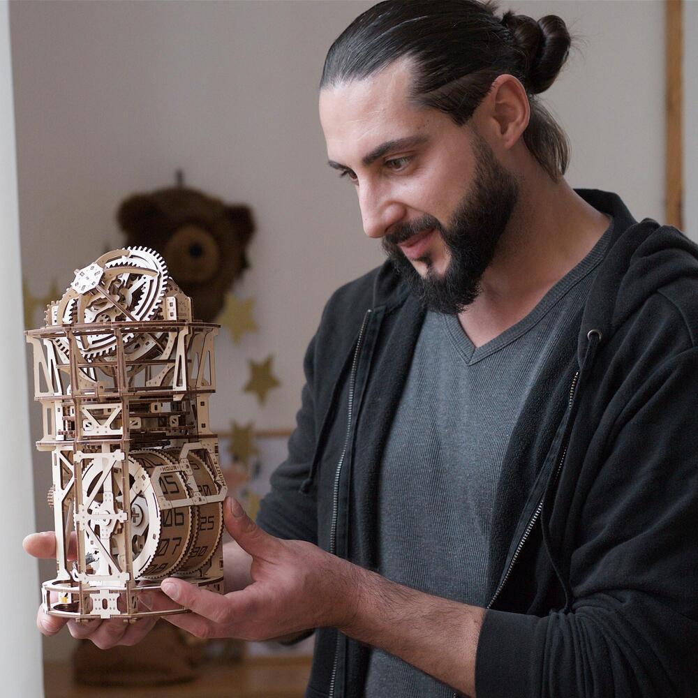 UGEARS SKY WATCHER TOURBILLON TABLE CLOCK